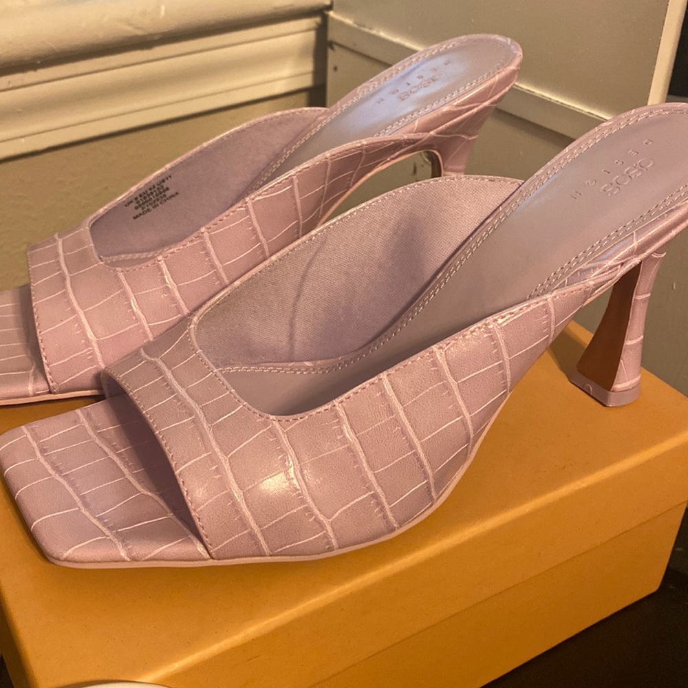 Simmi London Lilac Heeled Sandal